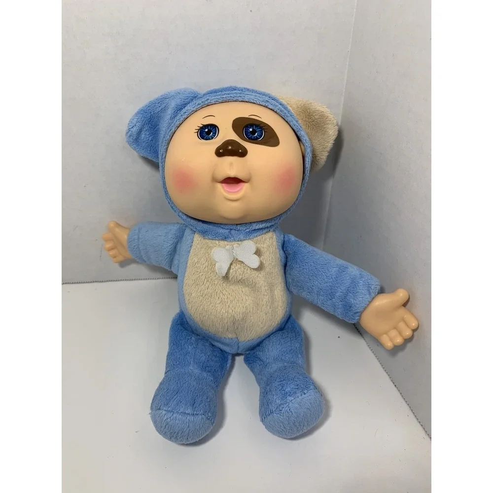 Cabbage Patch Kids Barnyard Friends #61 Boomer Puppy small plush doll blue dog